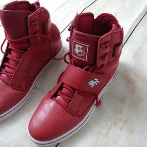 vlado | Shoes | Vlado Red High Tops 